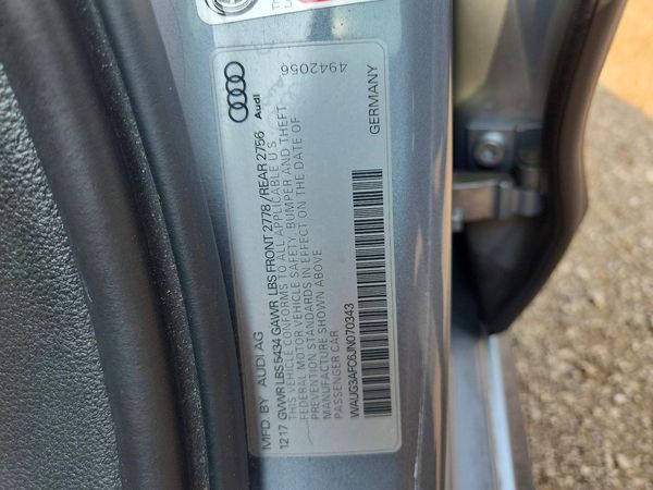 2018 AUDI A6 quattro Premium Plus