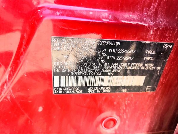 2016 TOYOTA RAV4 LE (X Grade)