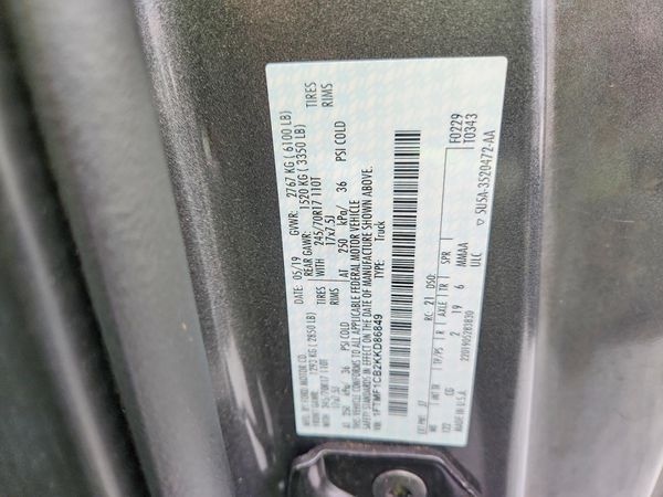 2019 FORD F150