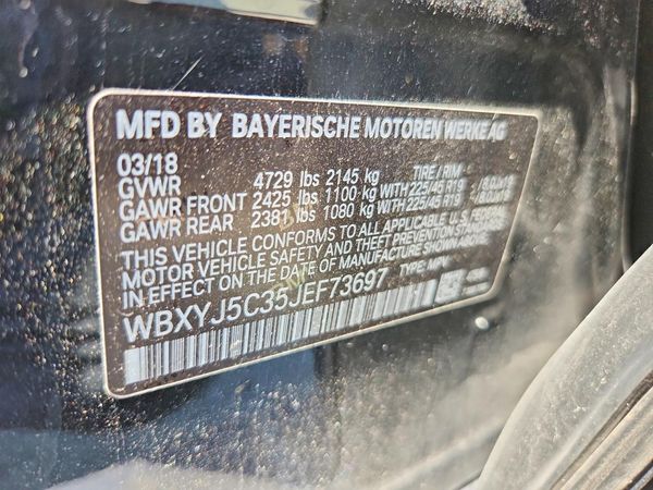 2018 BMW X2