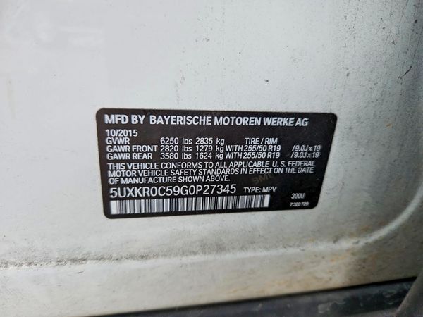 2016 BMW X5 xDrive35i