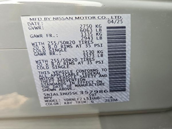 2025 INFINITI QX60 Autograph