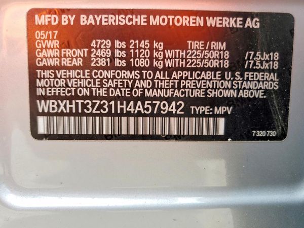 2017 BMW X1 xDrive28iBr
