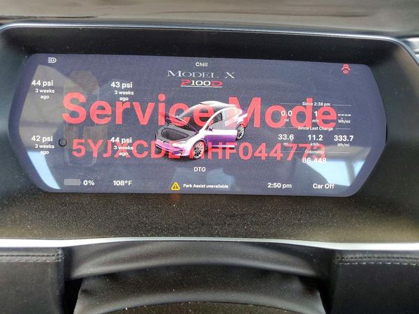 2017 TESLA MODEL X
