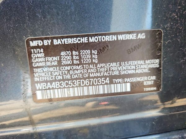 2015 BMW 435 xDrive GC