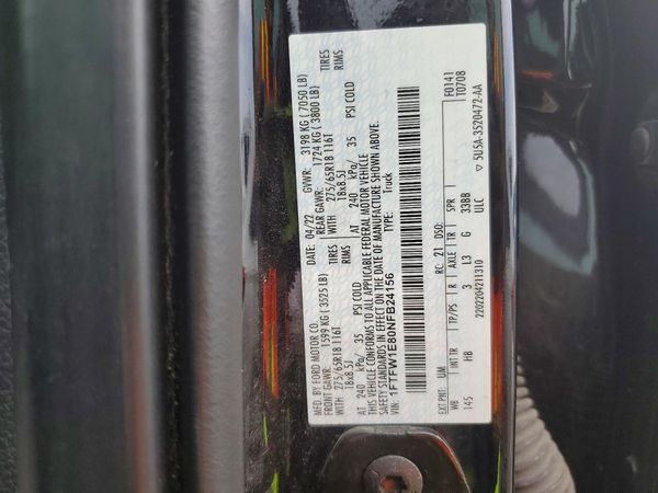 2022 FORD F150 SuperCrew