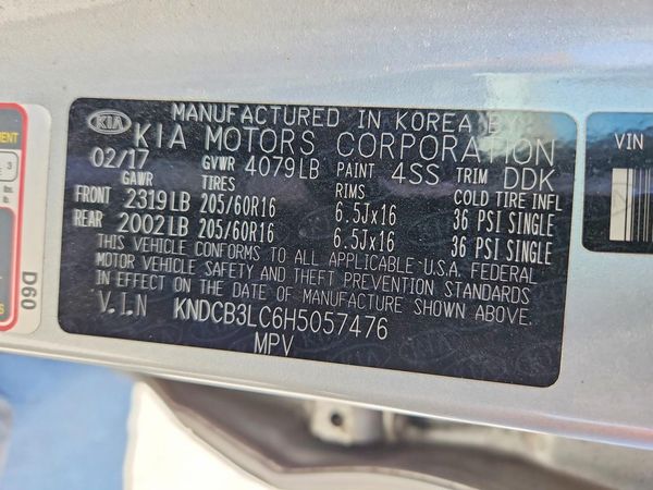 2017 KIA NIRO FE / LX / LX Tech