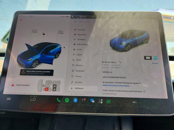 2021 TESLA MODEL  Y
