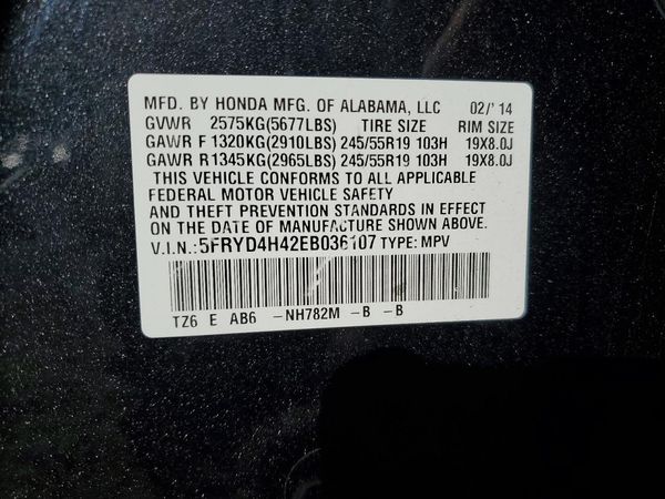2014 ACURA MDX SH-AWD Tech