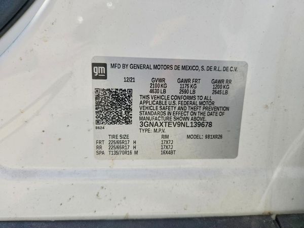 2022 CHEVROLET EQUINOX