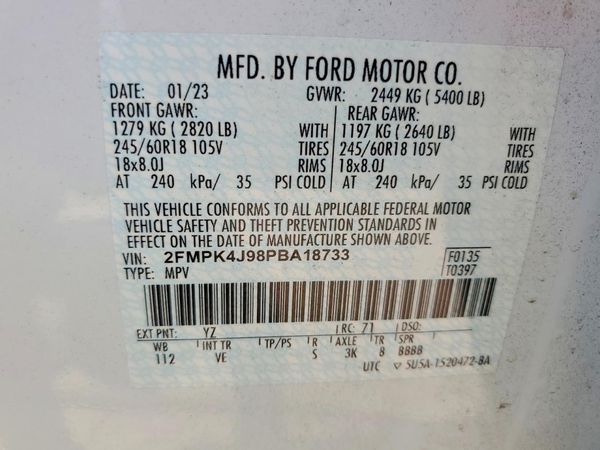2023 FORD EDGE SEL