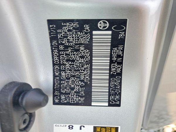 2014 TOYOTA PRIUS