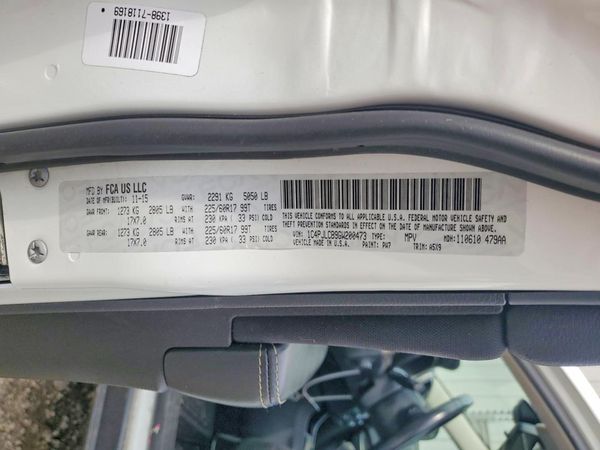 2016 JEEP CHEROKEE LATITUDE FWD