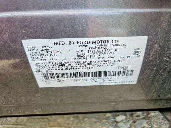 2022 FORD EDGE SEL