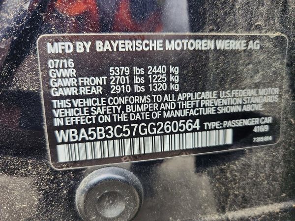 2016 BMW 535 xDrive