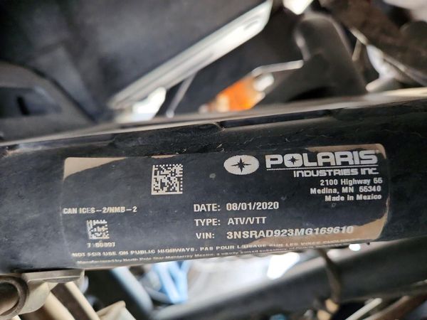 2021 POLARIS RZR