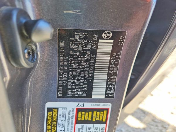 2012 TOYOTA CAMRY
