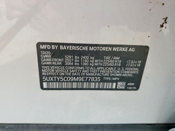 2021 BMW X3