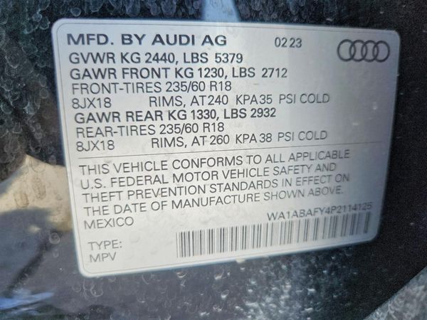 2023 AUDI Q5 quattro Premium