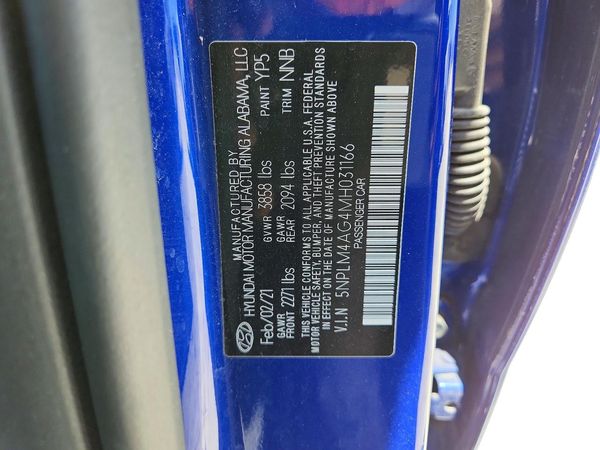 2021 HYUNDAI ELANTRA SEL
