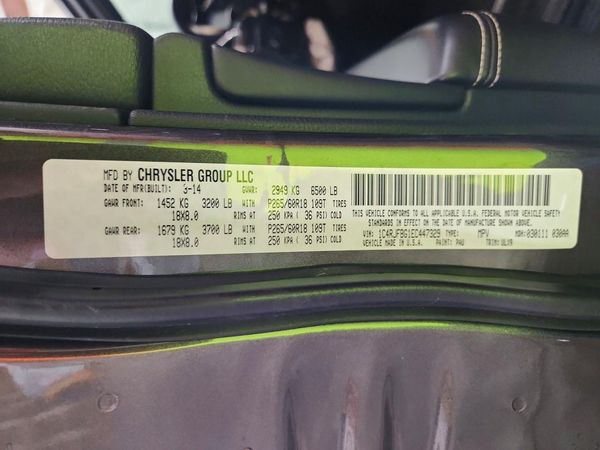 2014 JEEP GRAND CHER Limited