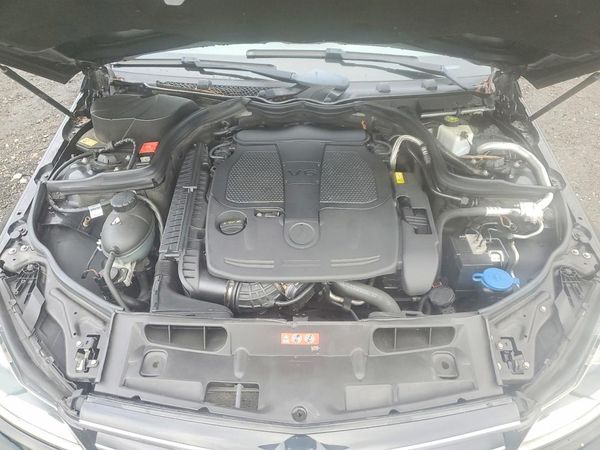 2014 MERCEDES-BENZ C-CLASS C300 4 MATIC — Engine bay