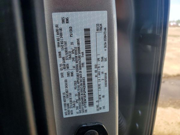 2023 FORD F150