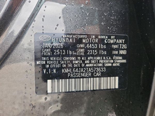 2026 HYUNDAI SONATA