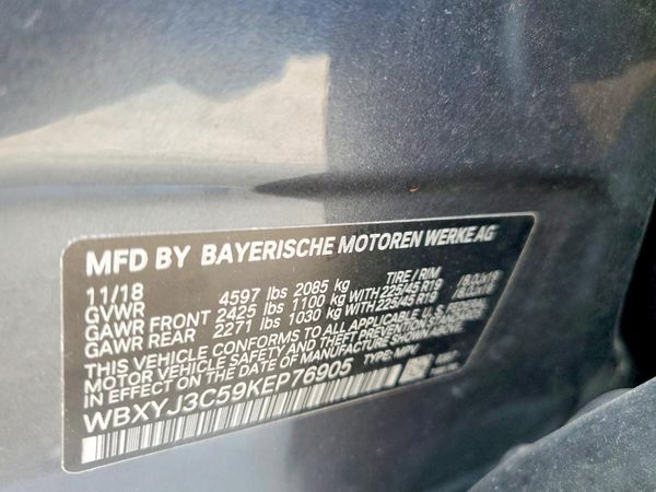 2019 BMW X2