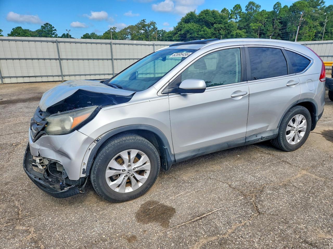2014 HONDA CRV EX-L — Front 3/4