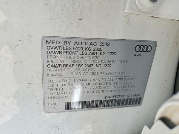 2020 AUDI Q3 S Line quattro Prestige