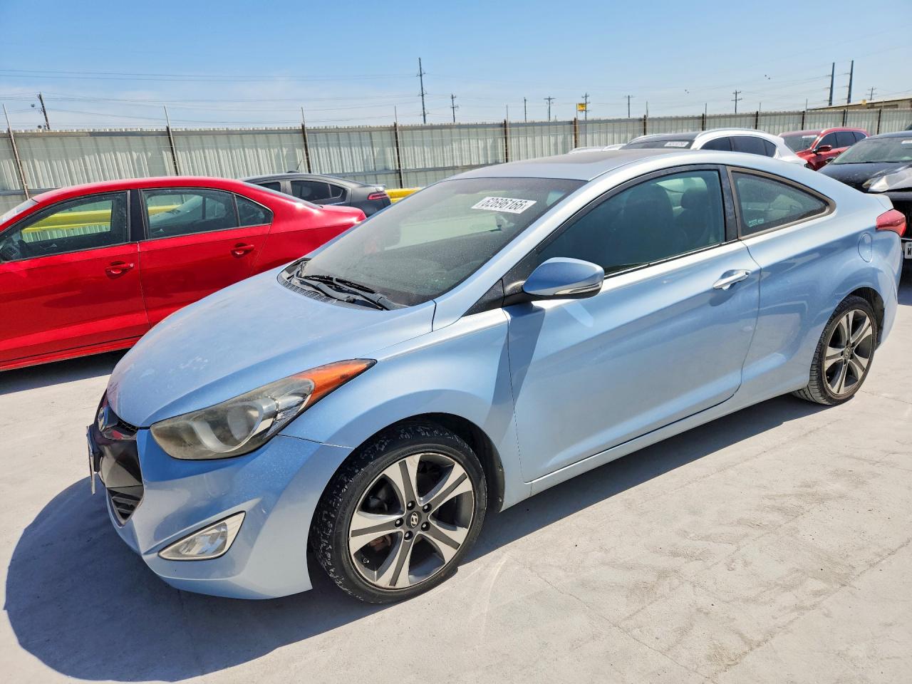2013 HYUNDAI ELANTRA — Front 3/4