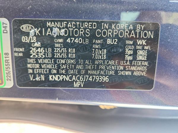 2018 KIA SPORTAGE QL