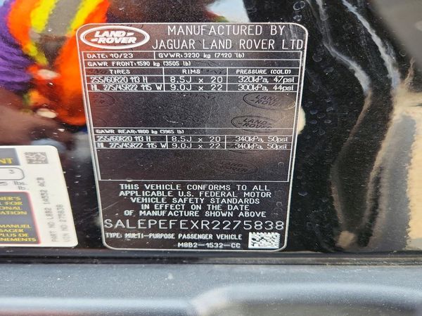 2024 LAND ROVER DEFENDER 110 SE