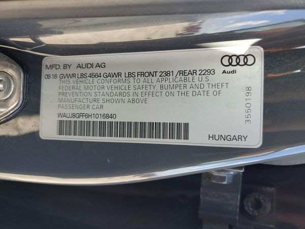 2017 AUDI A3 quattro Premium Plus