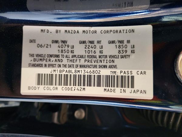 2021 MAZDA 3