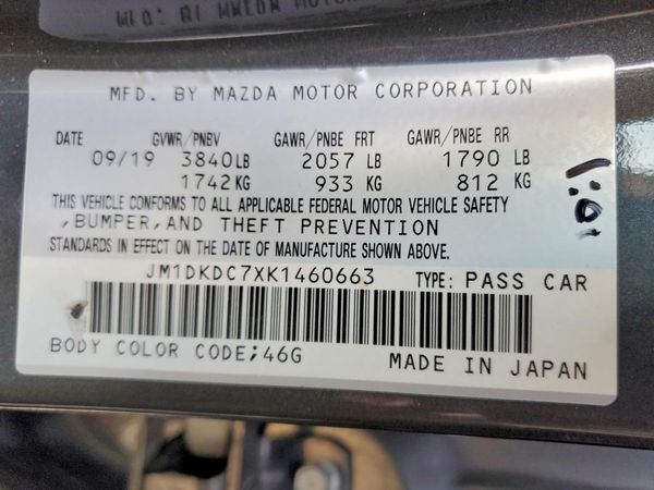 2019 MAZDA CX-3 Touring