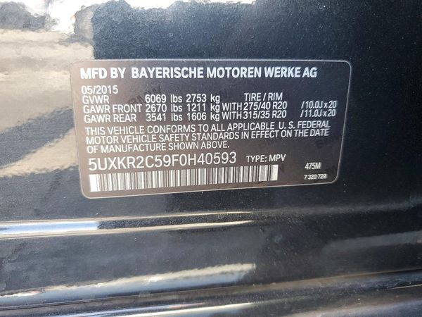2015 BMW X5