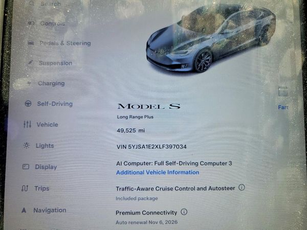 2020 TESLA MODEL S