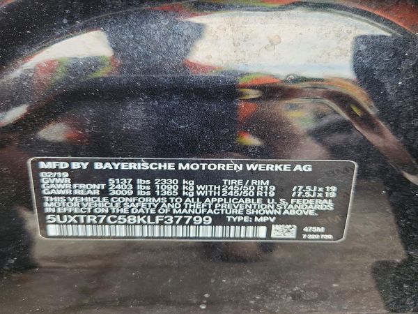 2019 BMW X3 sDrive30i