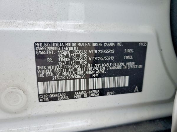 2025 TOYOTA RAV4