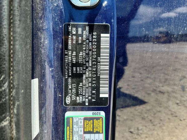 2016 KIA OPTIMA GL