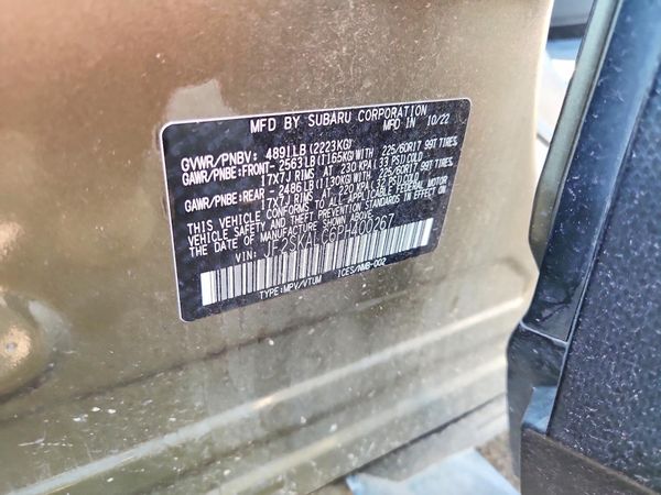 2023 SUBARU FORESTER Wilderness ES, SMART