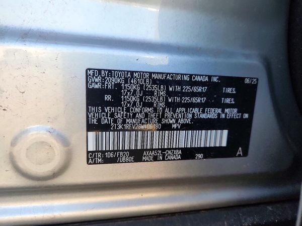 2025 TOYOTA RAV4