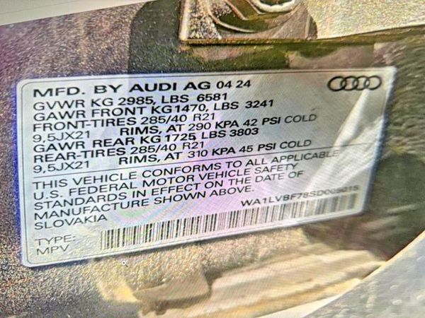 2025 AUDI Q7 quattro Premium Plus