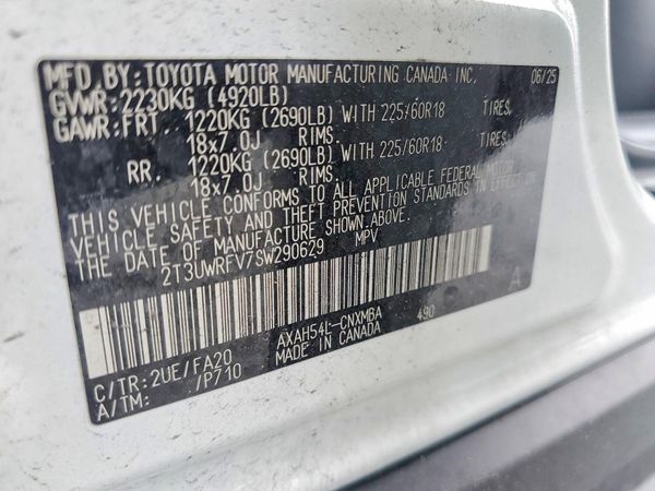 2025 TOYOTA RAV4