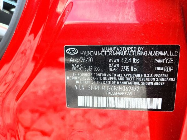 2021 HYUNDAI SONATA