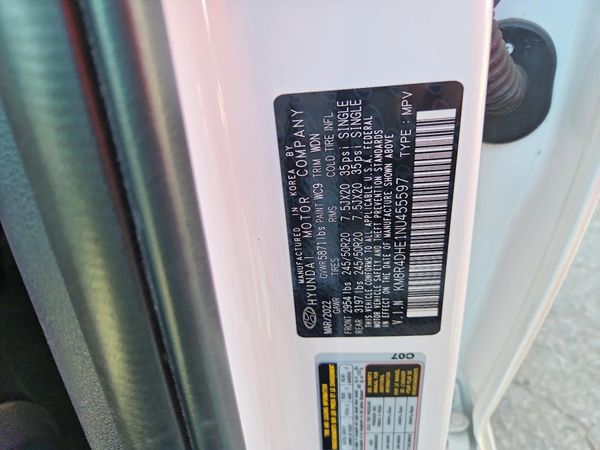 2022 HYUNDAI PALISADE SEL w/Premium Pkg