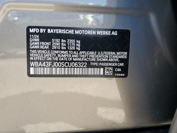 2025 BMW 530