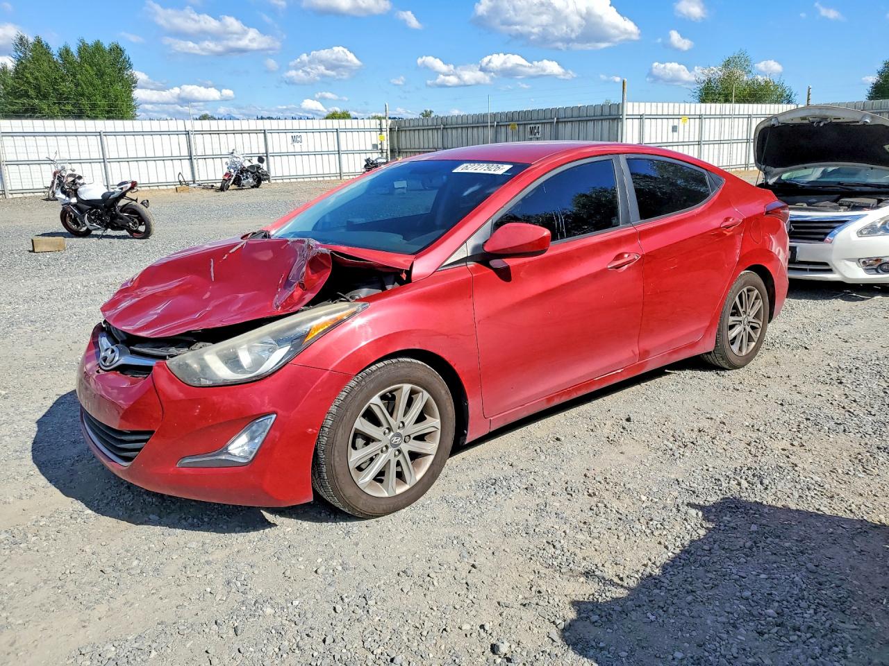 2014 HYUNDAI ELANTRA GLS (Middle)